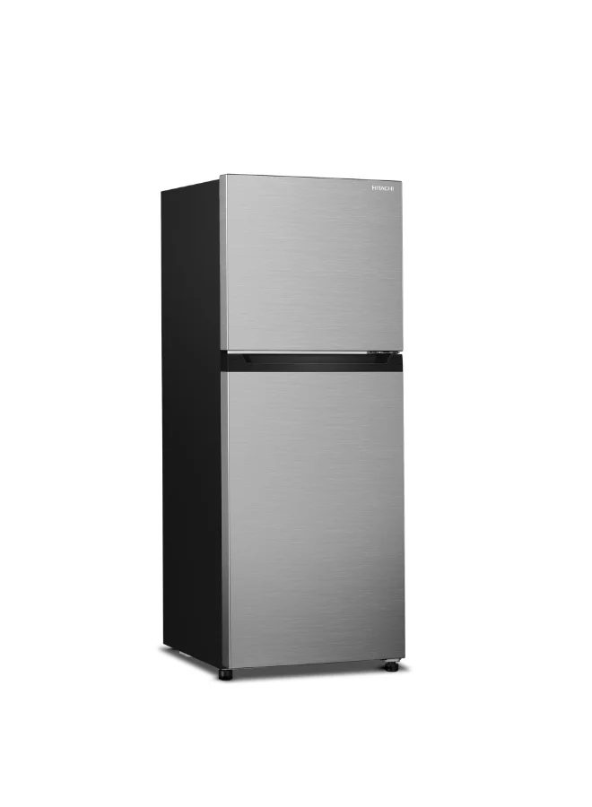 Premium Top Mount Double Door Refrigerator with Inverter Compressor and Tempered Glass Shelves (Inox, 275L) 74vqg