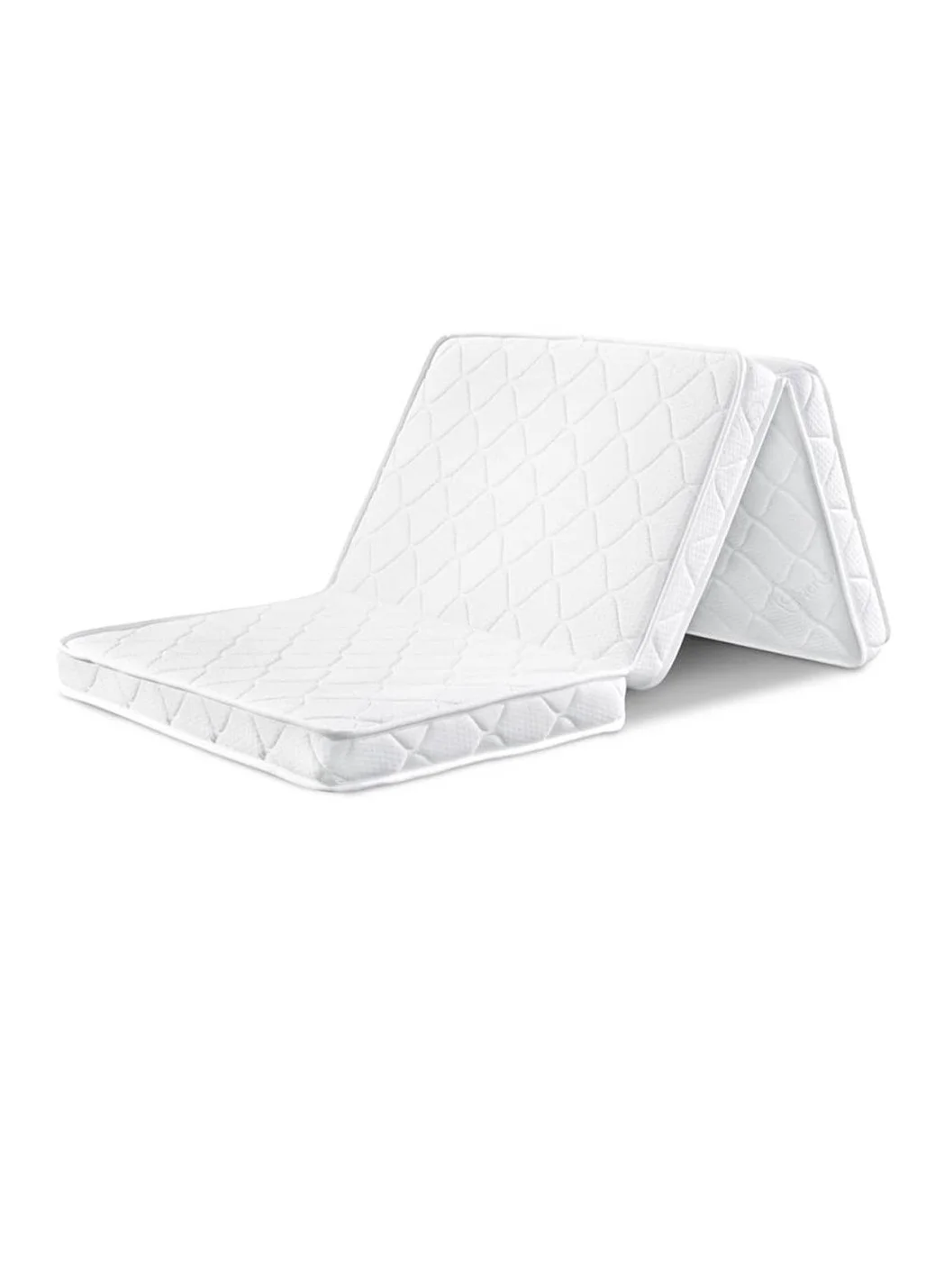 Premium Portable Folding Mattress Classic White Space-Saving Floor Bed (90 x 190 cm) 5ibos