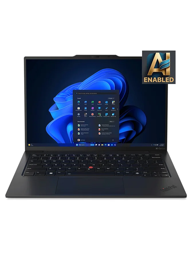 Premium Business Laptop 14-inch Touchscreen Intel Core Ultra 7 32GB RAM 1TB SSD Windows 11 Pro (Black) jb2ky