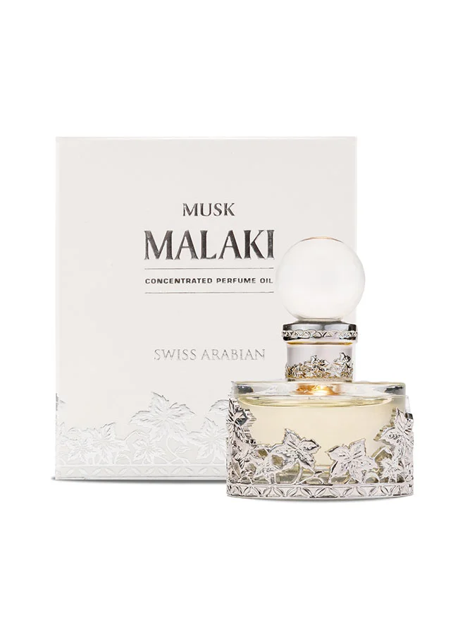 Swiss Arabian Musk Malaki Perfume Oil Premium Unisex Fragrance Floral Musk Scent (25 mL) fo3eg