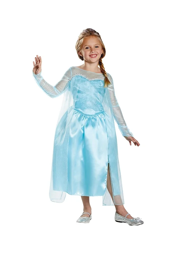 Disguise Snow Queen Character Costume Set for Kids (Blue, XS) gu7pm