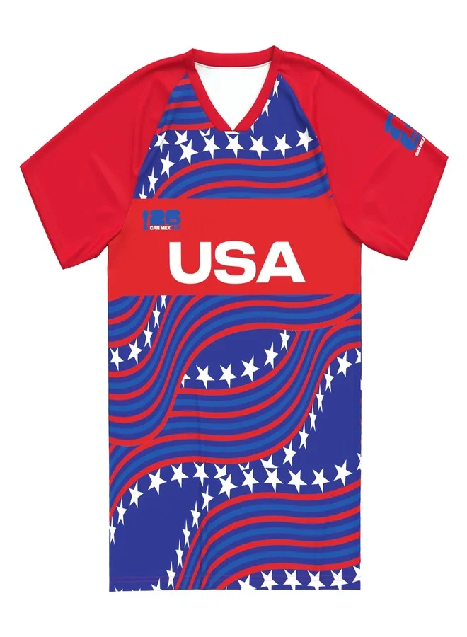 Premium Soccer Jersey 2026 World Cup Edition (Blue, Large 7) 8a3y7