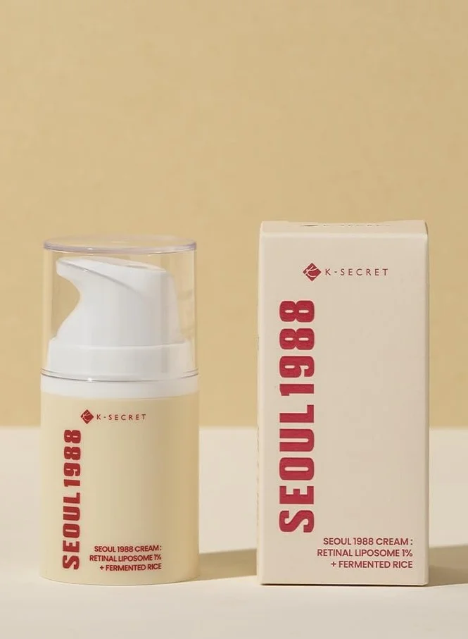 K-SECRET Seoul 1988 Retinal Liposome Cream with Fermented Rice Extract (30 mL) 2elru