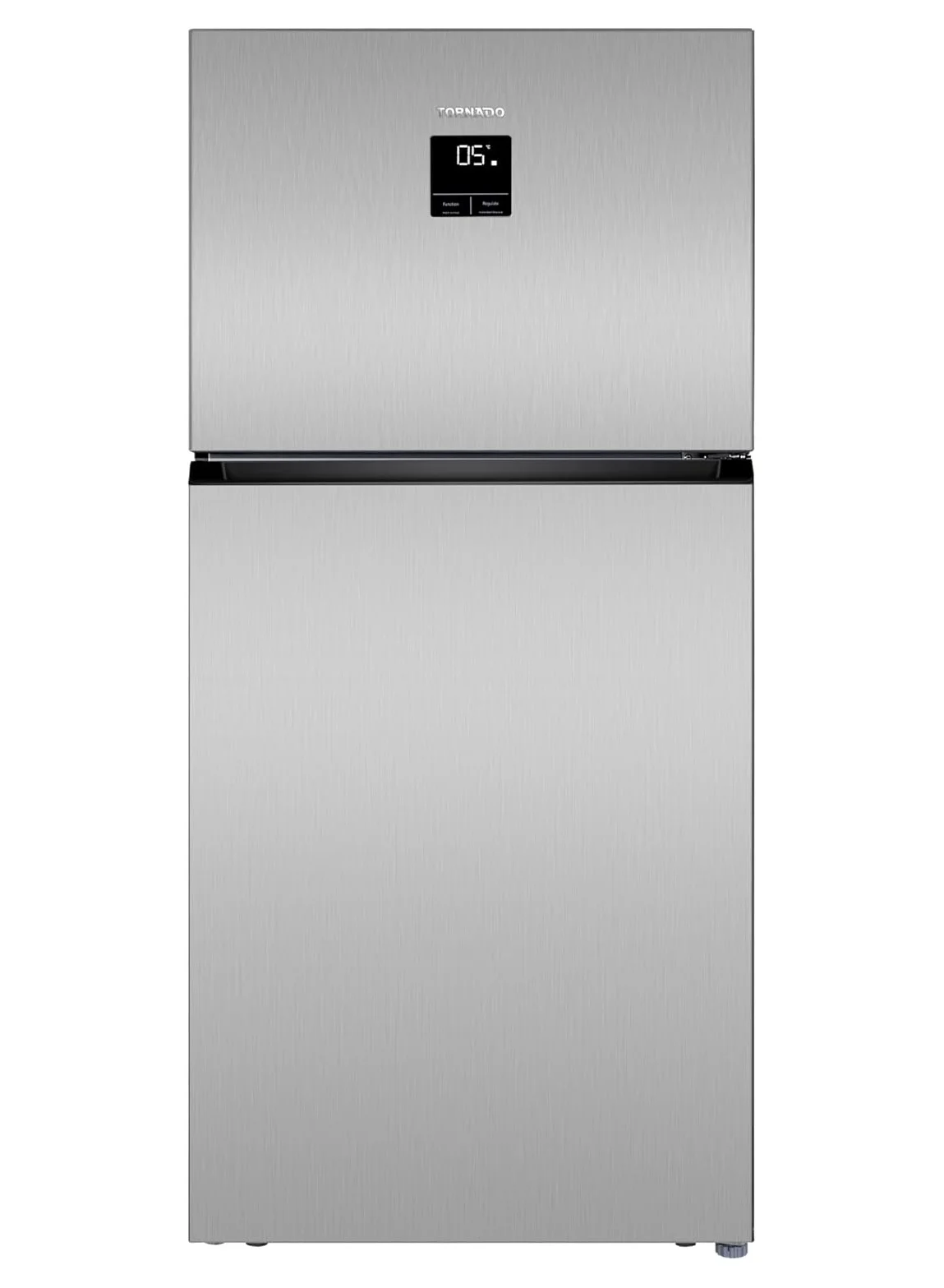 TORNADO Top Mount Inverter Refrigerator with Digital Display and Multi Air Flow (Silver, 538 Liters) svhsb