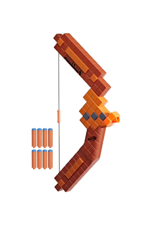 Premium Foam Dart Bow Blaster with Pull-Back String Priming and 8 Soft Darts (Kids Toy, 1 Set) g0z7x