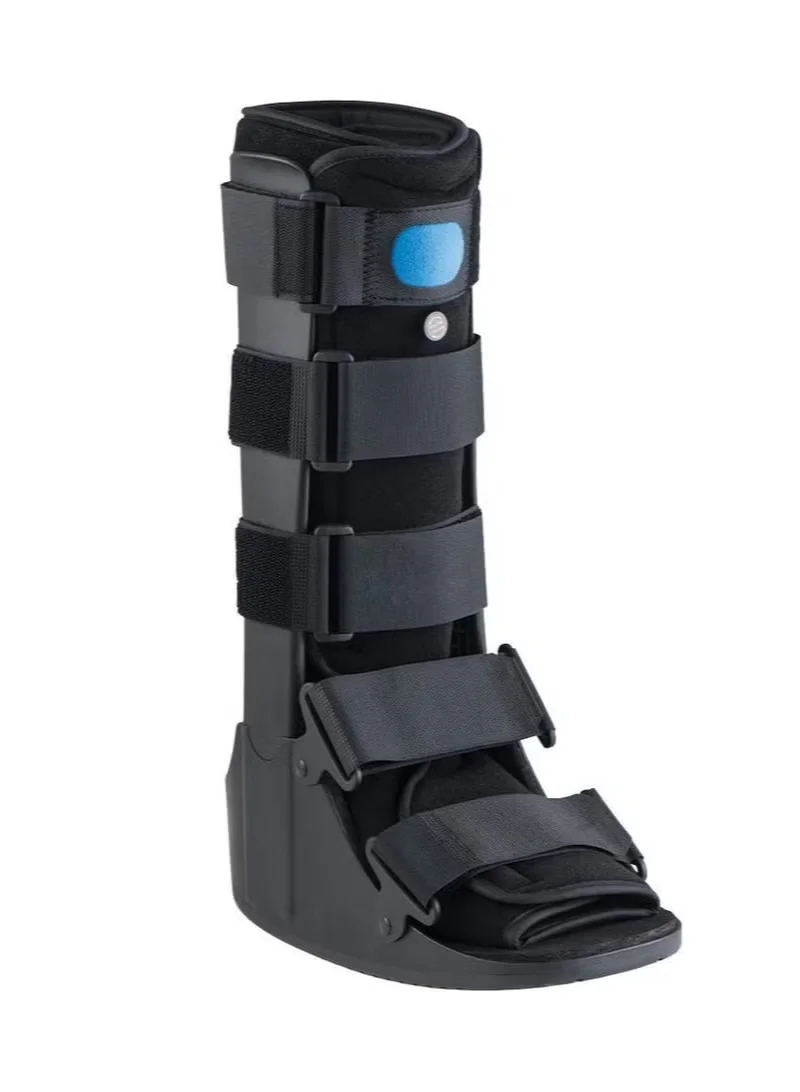 EFUMKE Inflatable Walking Fracture Boot Orthotic Support for Ankle Sprains and Recovery (Universal Fit, 34x15x47 cm) rb8gz