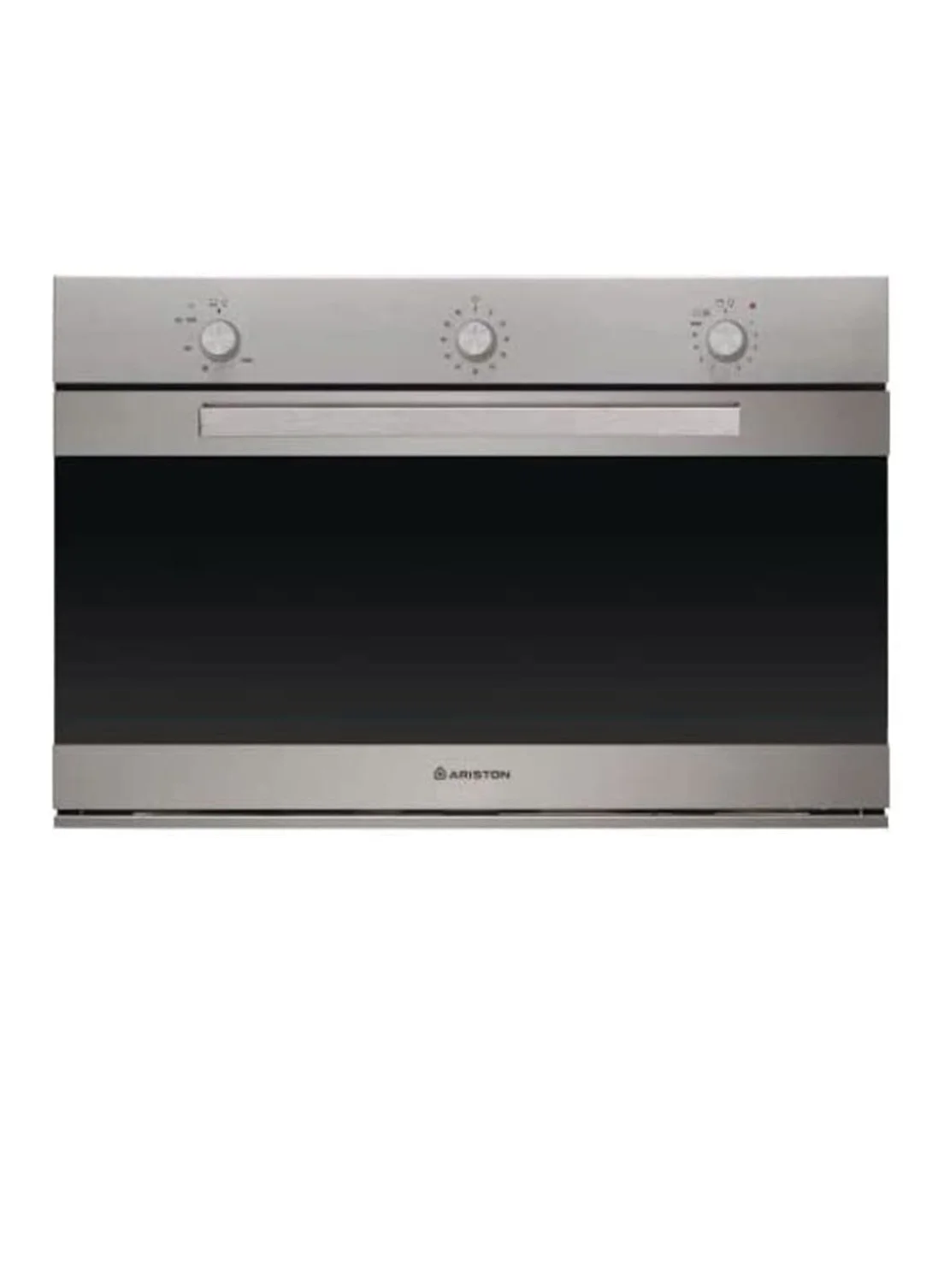 Premium Built-In 90cm Full Gas Oven with Mechanical Controls and Ventilated Glass Door (Inox, 90cm) 078d5