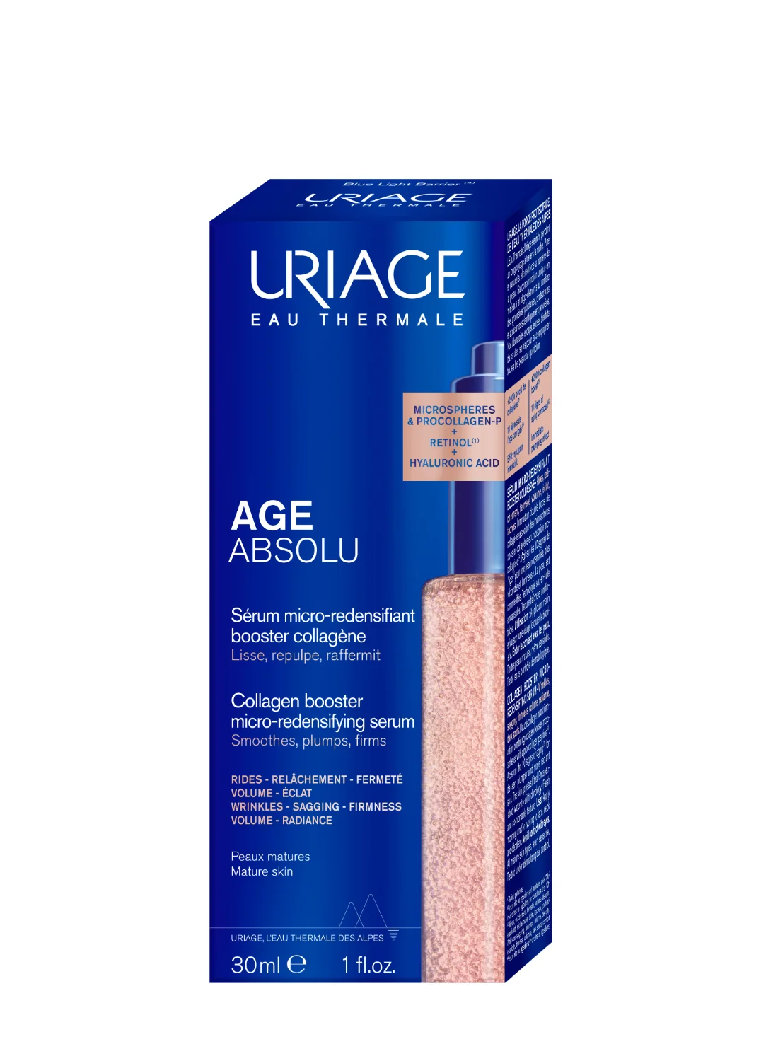 Uriage Age Absolu Collagen Boosting Face Serum for Mature Skin (30 mL) z7zko