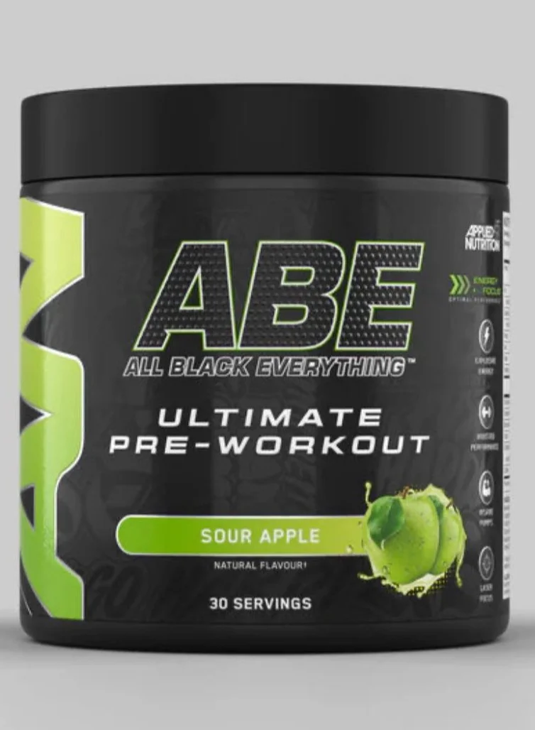 Applied Nutrition ABE Pre-Workout Powder Premium Energy Formula (Sour, 375g, 30 Servings) 69gy9