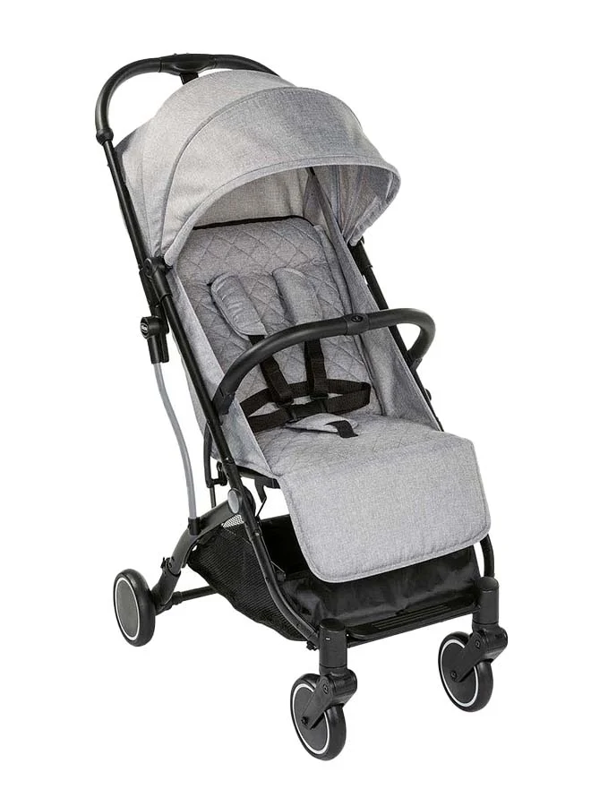 Premium Lightweight Baby Stroller Compact Foldable Design (Light Grey, 0-36 Months) obo7q