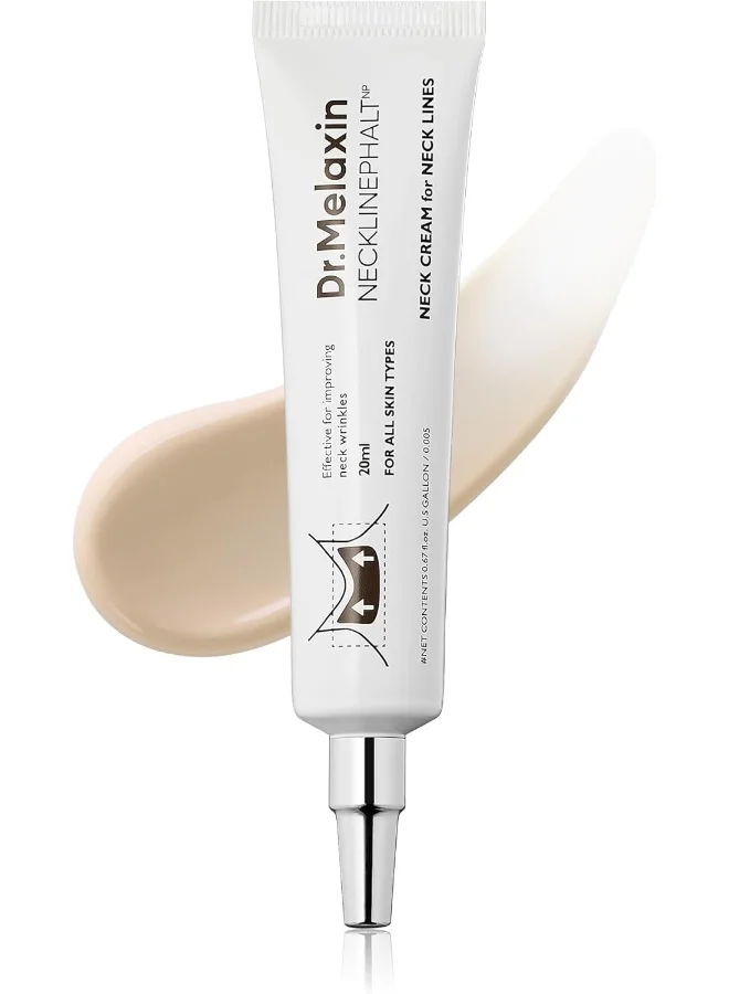 Dr. Melaxin Necklinephalt Neck Cream Premium Firming Moisturizer for Mature Skin (20 mL) w48sv