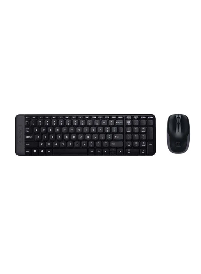 Premium Wireless Keyboard and Mouse Combo Compact Ergonomic Design (Black, 1 Set) ewjgk