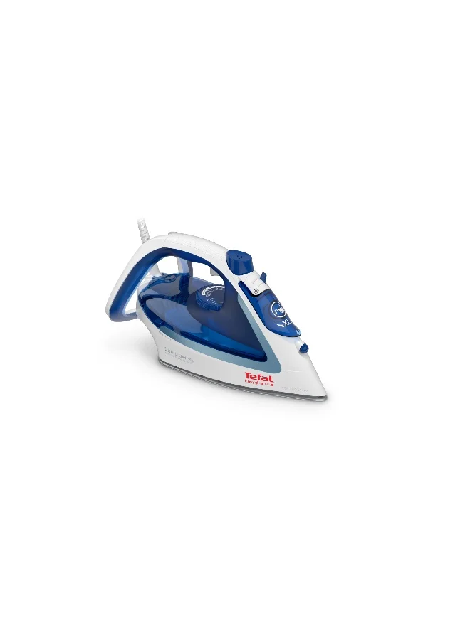 Premium Steam Iron with Durilium Airglide Soleplate and 2400W Power (Blue, 270 mL) 43u6y