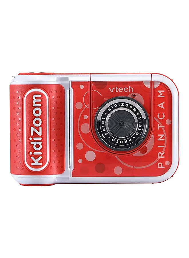 Digital Instant Print Camera for Kids with Creative Photo Effects and Built-in Games (Red) ubgvm