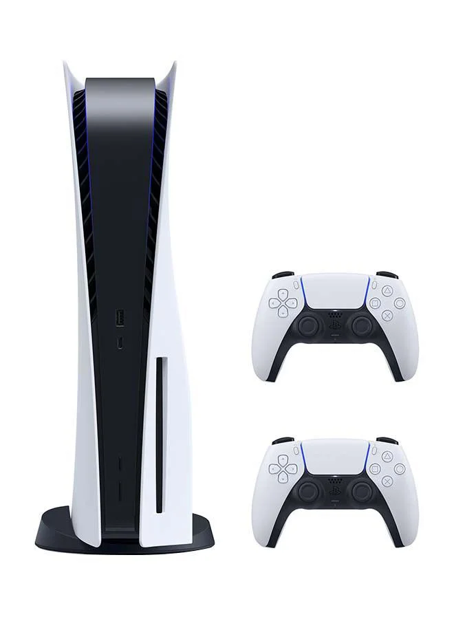 Premium Next-Gen Gaming Console with Disc Drive and Dual Wireless Controllers (Standard Edition) r4c9p