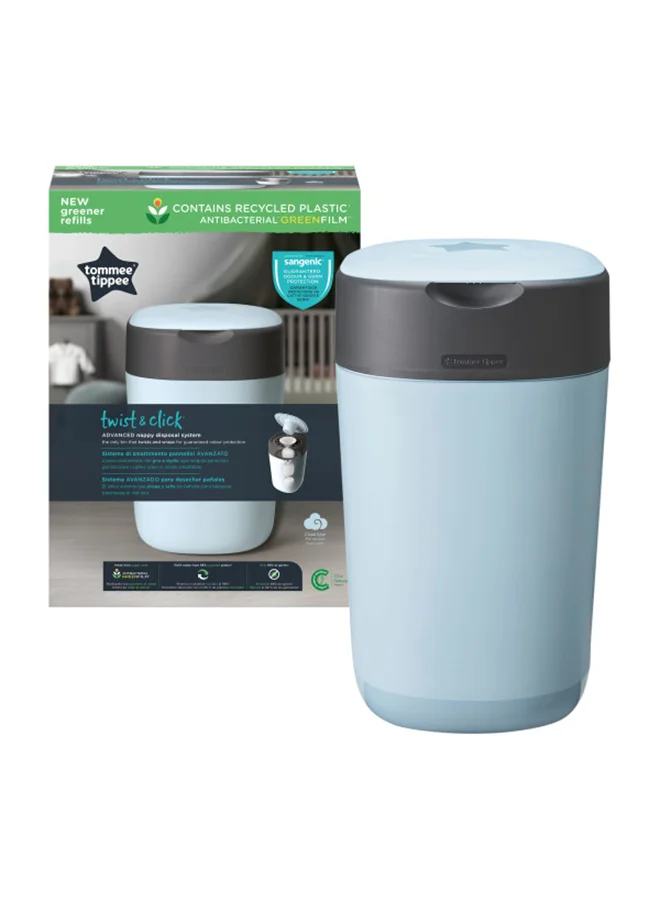 Premium Diaper Disposal Refill System Cloud (Blue, Single Pack) hp7tk