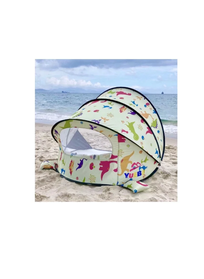 Excellent Automatic Pop-Up Beach Tent Portable Sunshade Shelter for Outdoor Camping and Kids Play (200 cm x 120 cm x 130 cm) 6zgph
