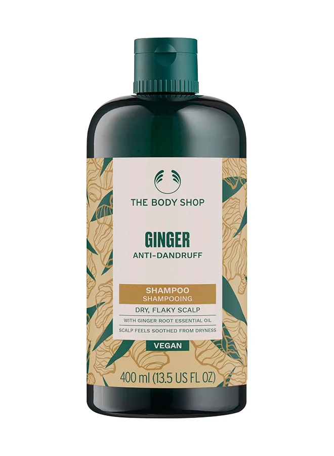 The Body Shop Ginger Scalp Care Shampoo for Dry and Flaky Scalp (400 mL) jqal8
