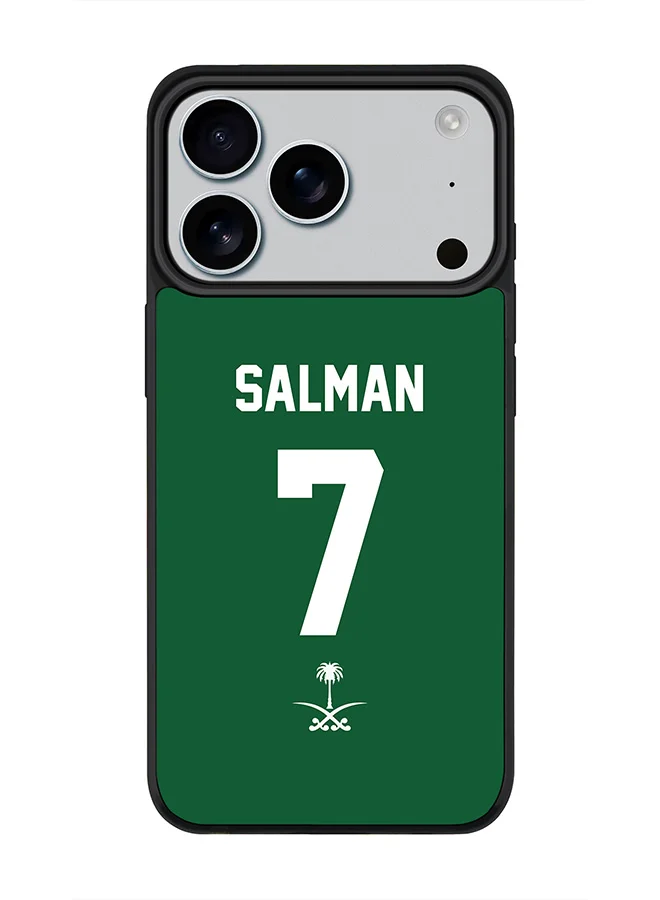 Stylizedd Magnetic Slim Protective Case for Smartphone 17 Pro - Saudi Arabia Football Edition (1 Piece) qkblc