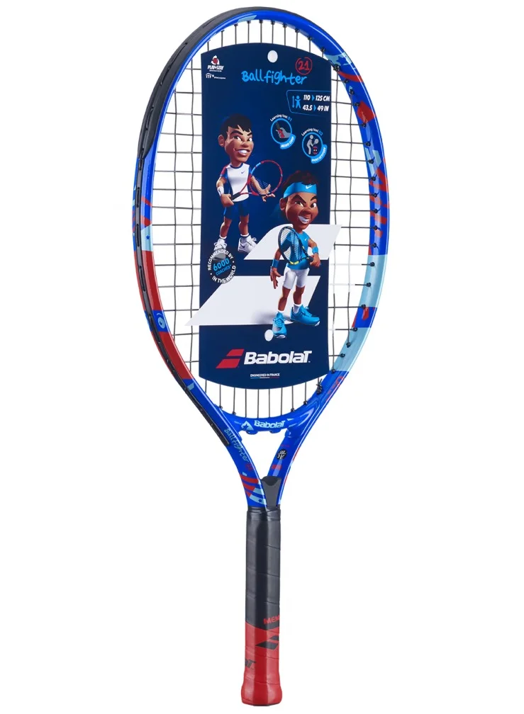 Junior Tennis Racket Lightweight Graphite Composite Frame for Kids (21 Inch, 190 g) c37gz
