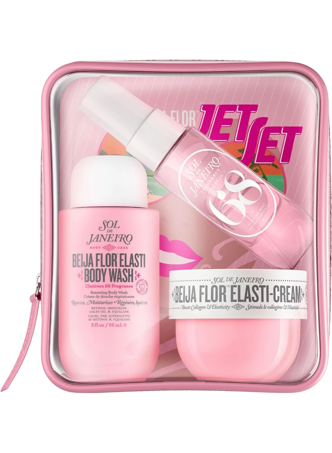 Premium Body Care Travel Set Beija Flor Collection (90 mL) jbke1