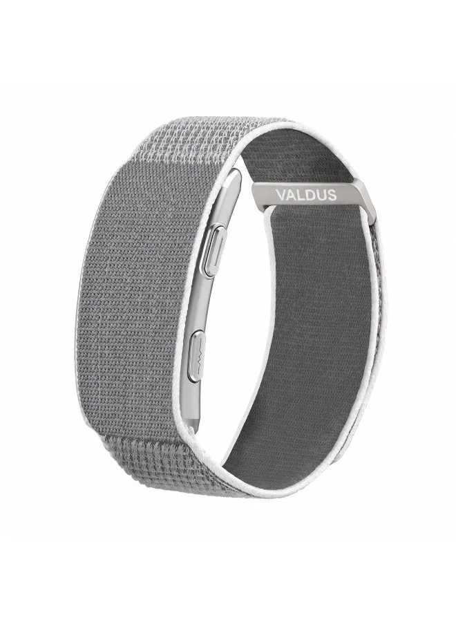 VALDUS VITRO Smart Health Tracking Bracelet with ECG and Activity Monitoring (Grey, Unisex) d48dp