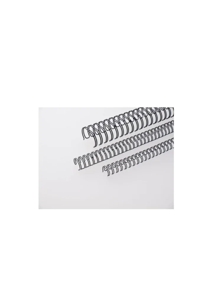 Renz Binding Wires 3:1 Pitch 34 Loops 6.9mm A4 Black (100 Pieces) z59bu