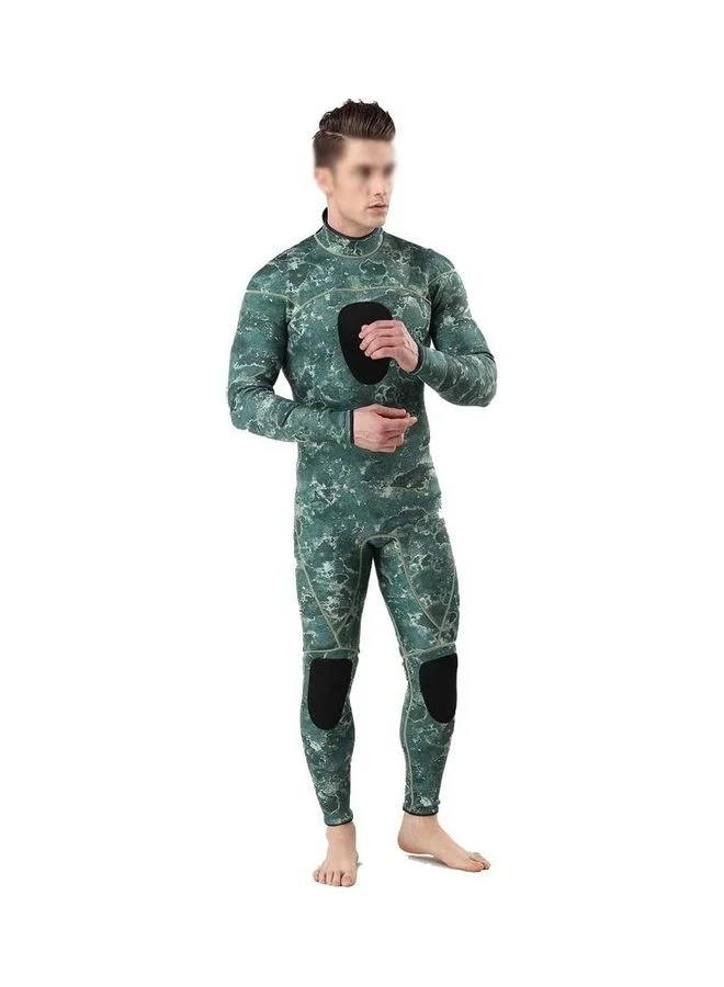 XiuWoo Long Sleeve Diving Suit Premium Neoprene Wetsuit for Water Sports (Black, Medium) mb5cv