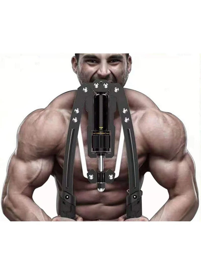 Arabest Hydraulic Arm Exerciser Adjustable Resistance Chest Expander Shoulder Muscle Training Fitness Equipment (10-200kg) e9dkm