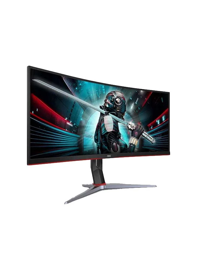 Premium 23.6-inch Full HD Curved Gaming Monitor 165Hz High-Refresh Display (Black, 23.6 inch) scpqd
