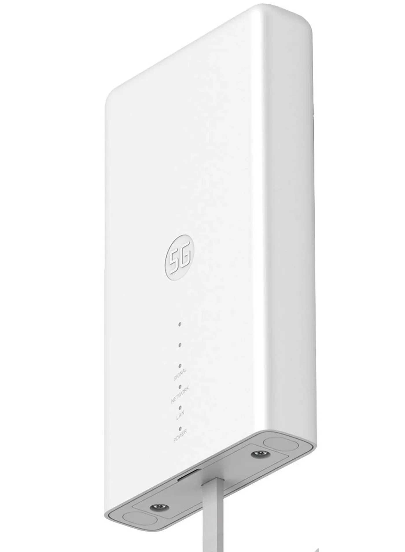 Premium 5G Outdoor CPE WiFi Router Cat20 Waterproof SIM Card Enabled Global Version (White) etnm0