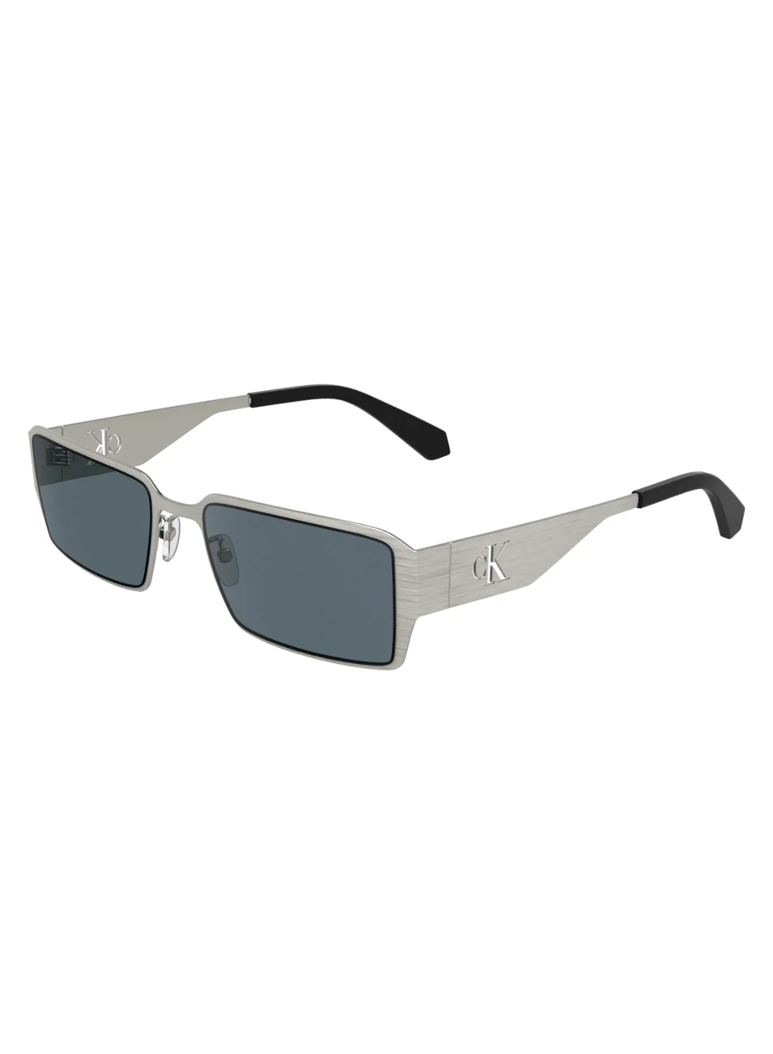 Premium Full Rim Metal Sunglasses for Men and Women (Silver, 56mm) mxbxh