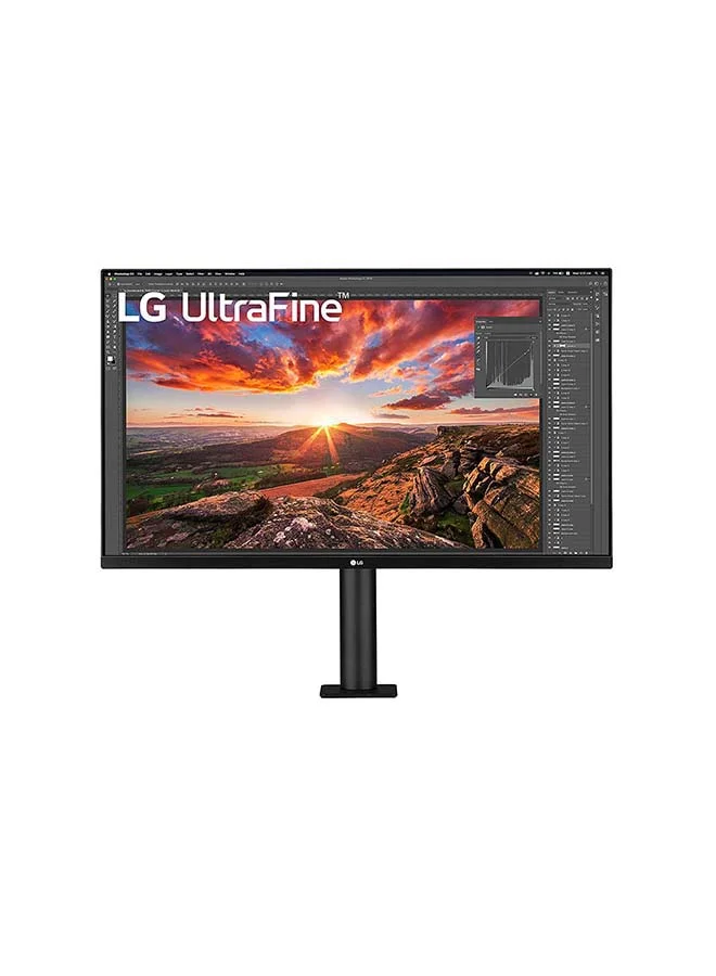 Ultra-HD 32-Inch 4K UHD IPS Ergo Monitor with HDR 10 and USB Type-C Connectivity (Black, 81 cm) 723wt