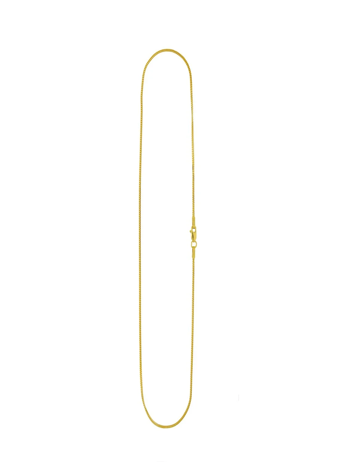 Premium 22K 916 Yellow Gold Chain for Women (Classic Link Design, 45 cm) s9tk6