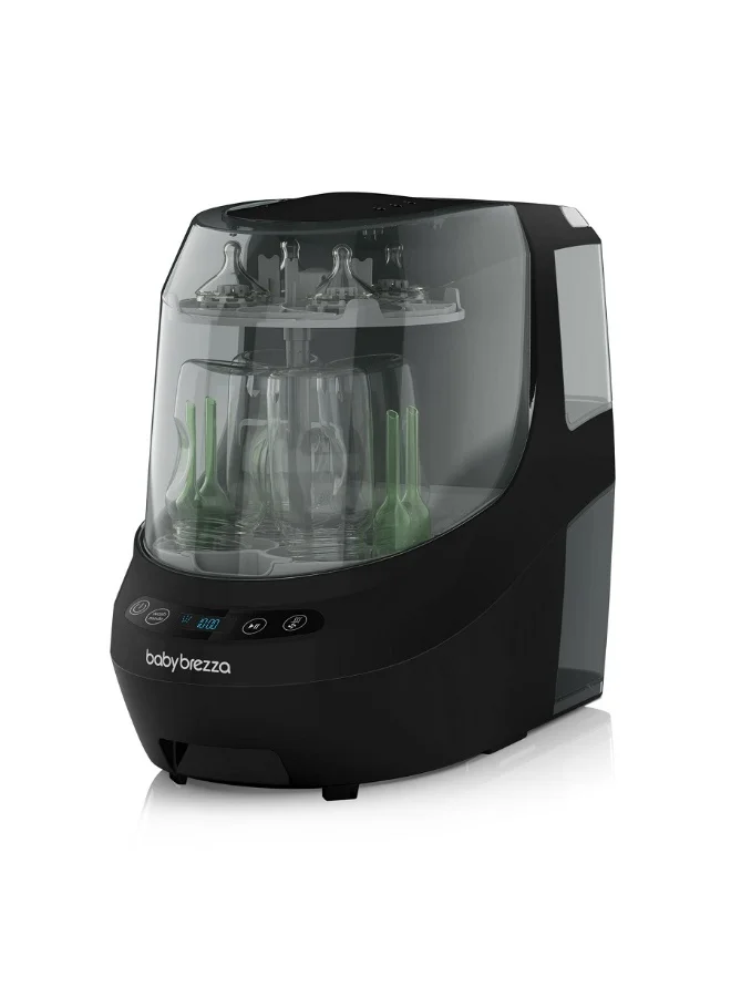 Premium Automatic Baby Bottle Washer and Sterilizer (Black, 1 Unit) 97h5j