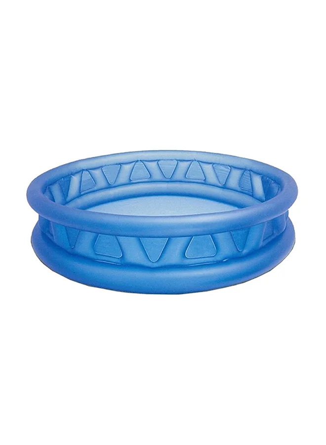Premium Round Frame Swimming Pool for Kids Durable PVC Construction (188 x 46 cm) quflr