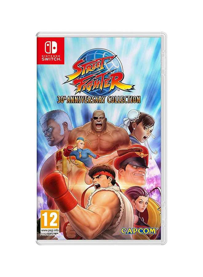 Capcom Street Fighter 30th Anniversary Collection (International Version) Fighting Game for Nintendo Switch jr09a