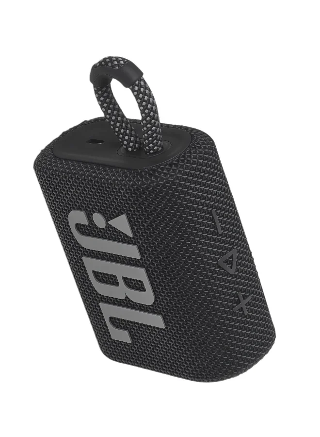 Premium Audio Portable Wireless Bluetooth Speaker Waterproof Dustproof High-Fidelity Sound (Black) lbu4r