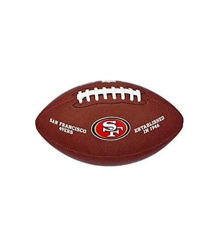 Premium Composite Leather Football San Francisco Team Edition (Official Size 9) 45ins