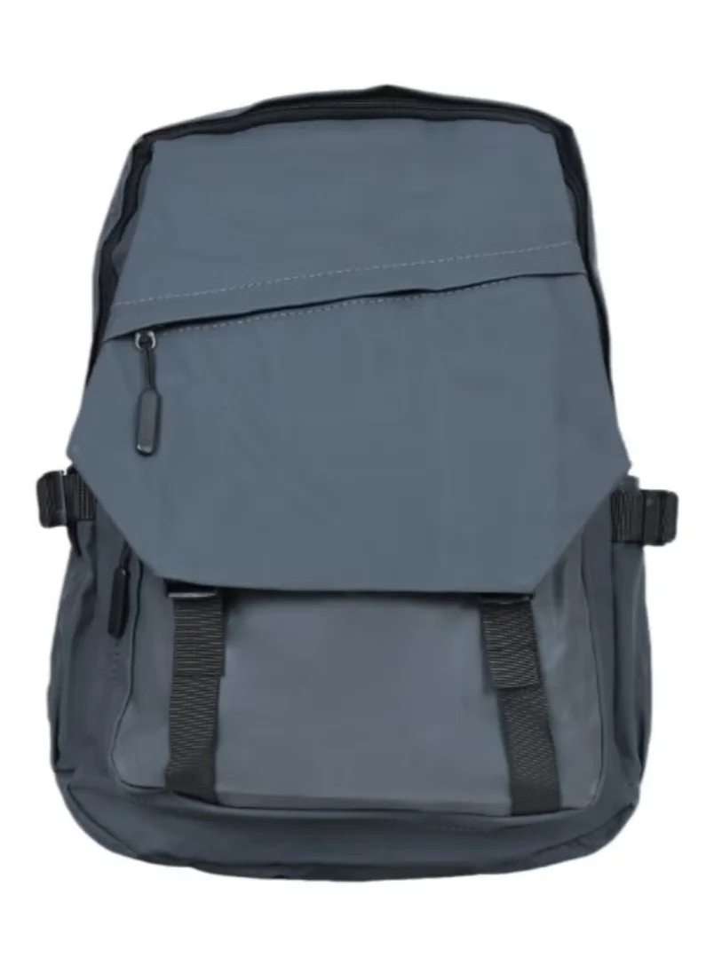 VIPTOUR Laptop Backpack 17-Inch Durable PU Travel School Work Bag (Grey, 43 cm) qi1lm