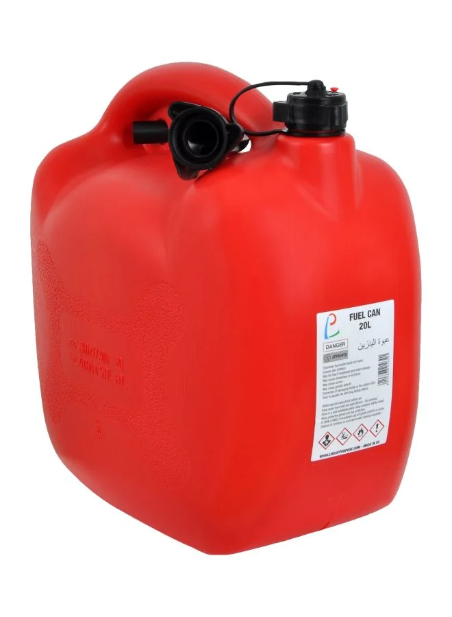 LP Fuel Storage Container with Integrated Funnel (Heavy-Duty Plastic, 20 L) p9lrz
