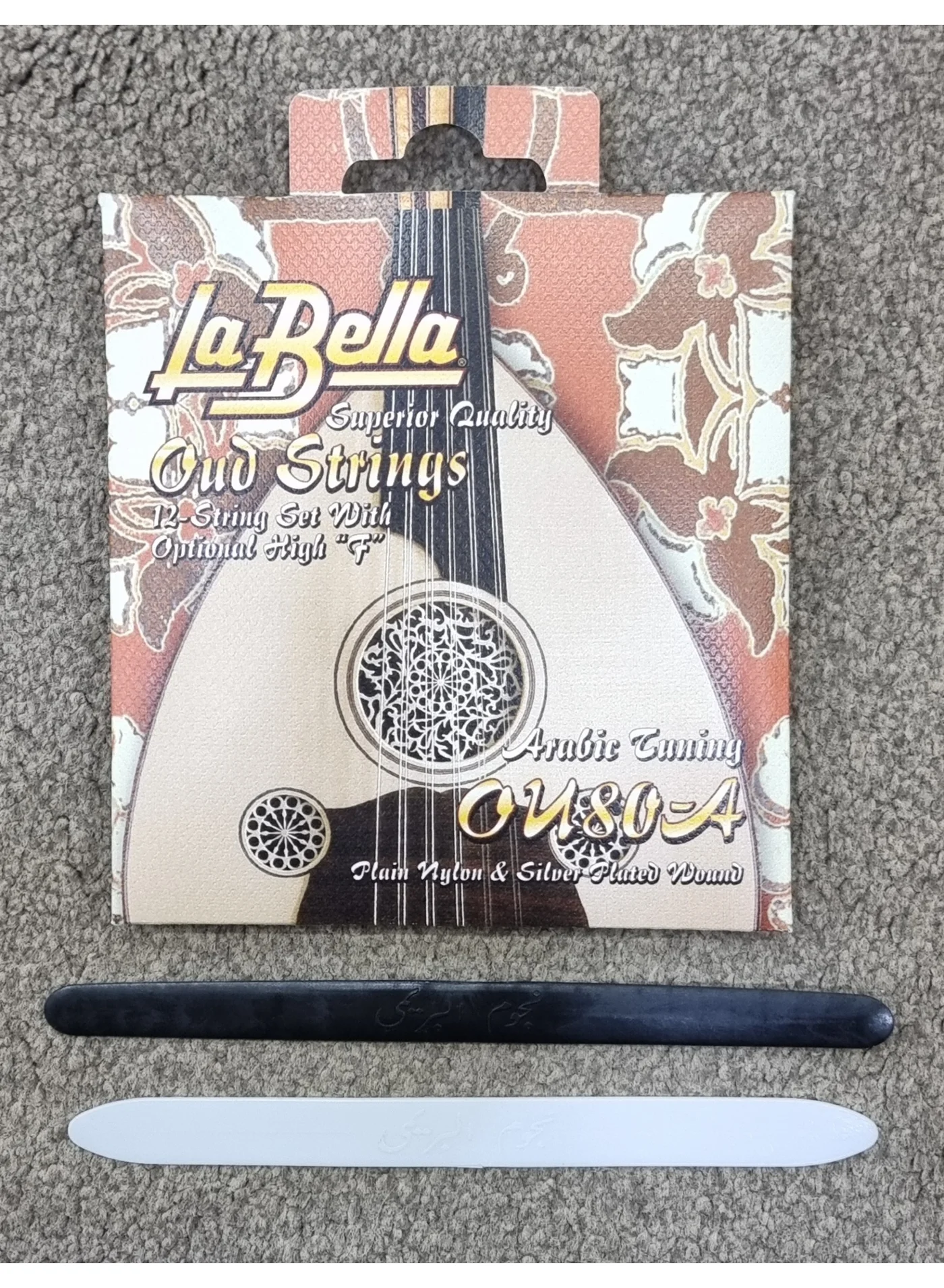 La Bella Oud Strings Set (Professional Grade, Premium Nylon, For Traditional Oud Instruments) tjvyg