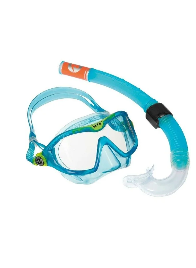 Junior Snorkelling Combo Set Premium Diving Mask and Snorkel for Kids (One Size) c04qe