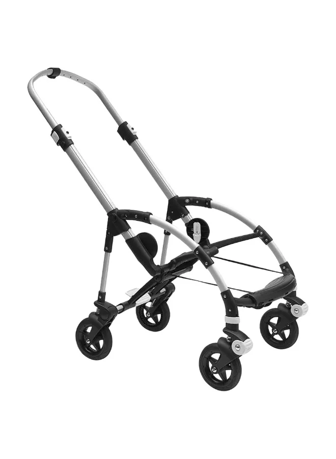 Premium Compact Stroller Chassis Lightweight Aluminum Frame for Urban Travel (Silver, One Size) njb7e