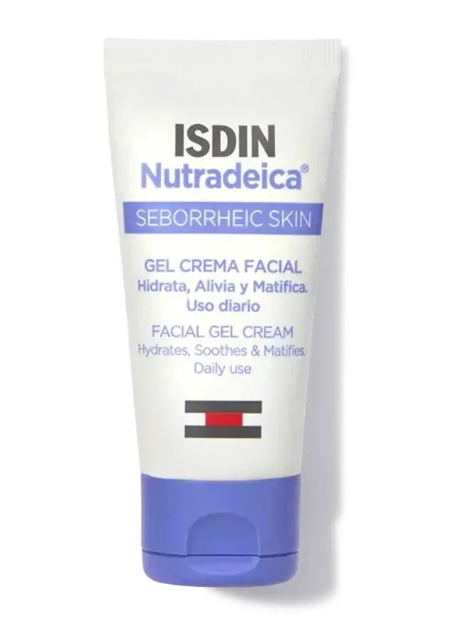 ISDIN Nutradeica Facial Gel Cream for Seborrheic Prone Skin (50 mL) 81mzr