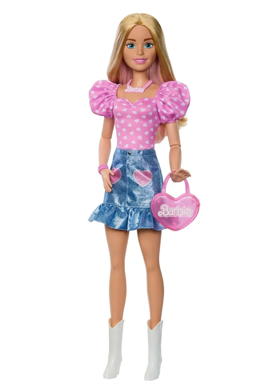 Premium Fashion Doll Large Blonde Hair Styling Toy (28 Inches) ugfq0