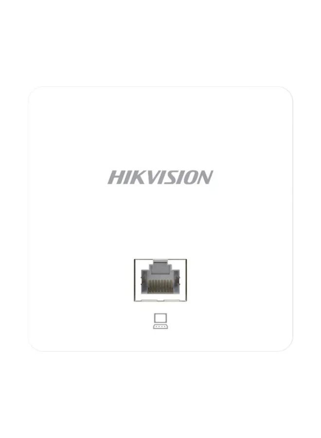 HIKVISION In-Wall Wireless Access Point Wi-Fi 5 Dual Band 1200Mbps Gigabit PoE (White) tnl1t