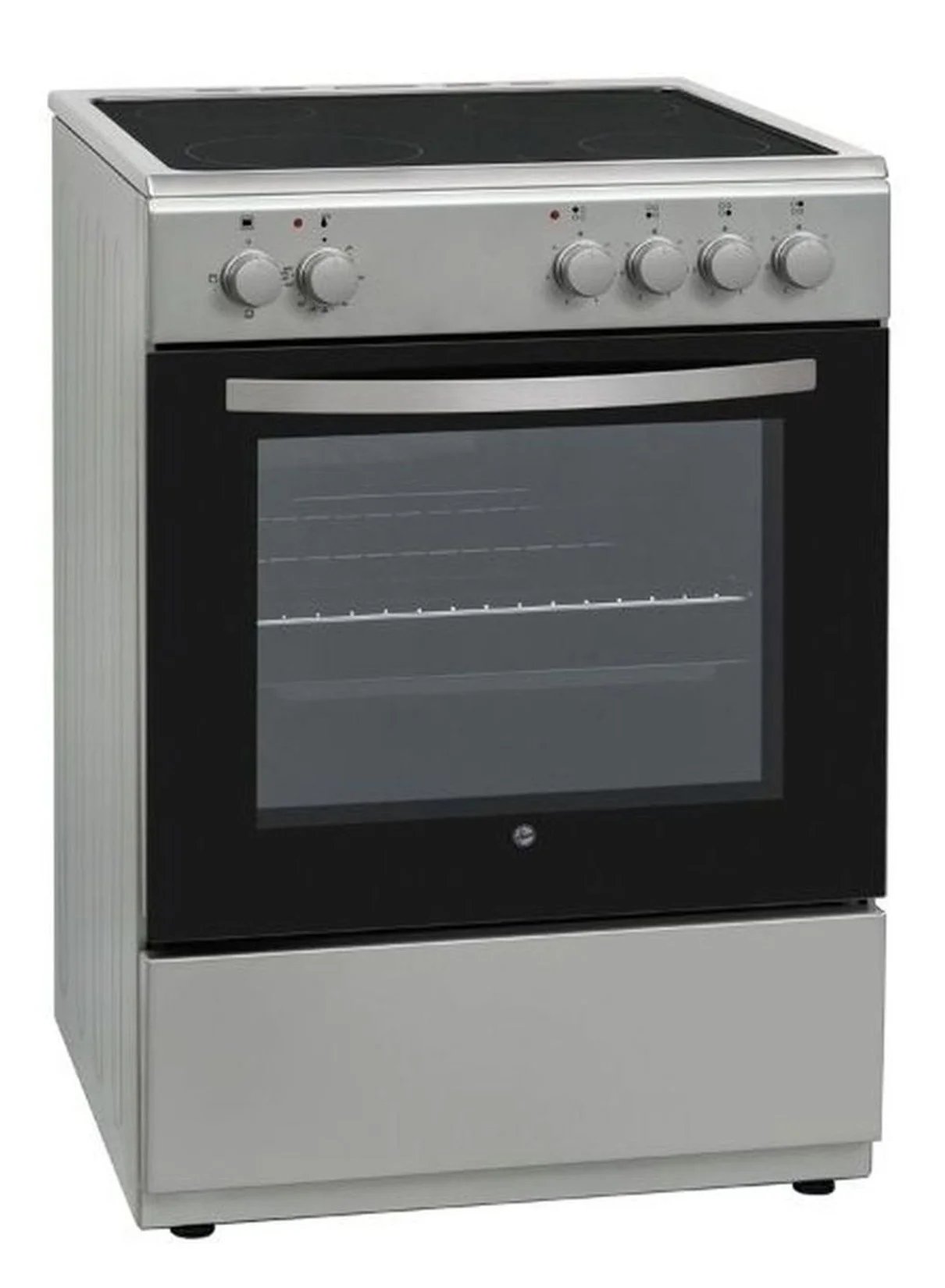 Premium Ceramic Cooker 60x60cm Electric Stove (Silver, 60x60cm) fdtaw