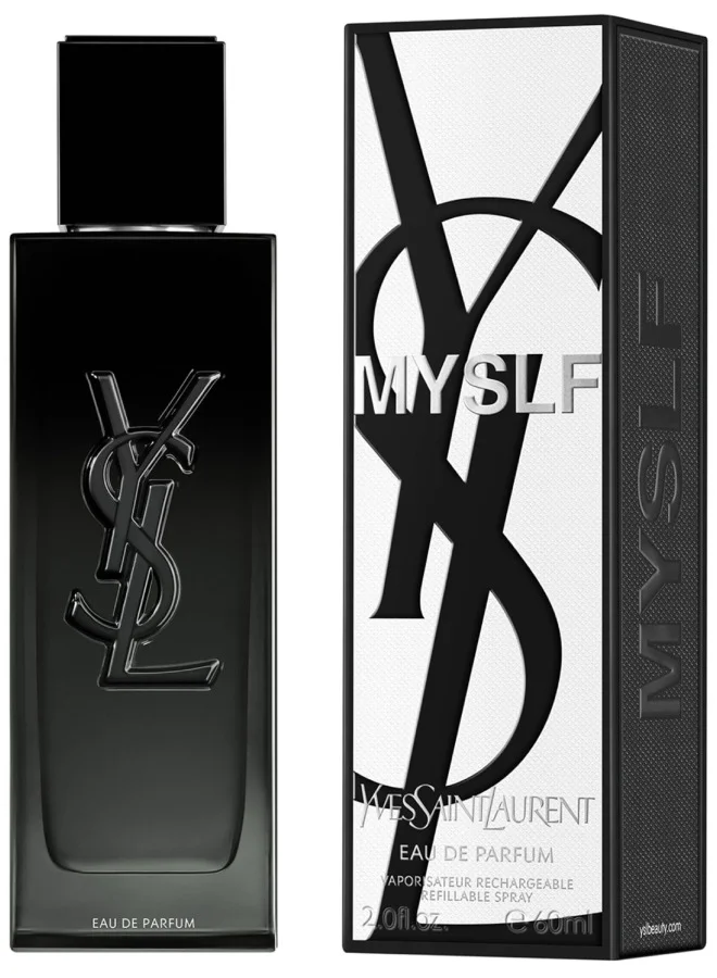 Premium Eau de Parfum Spray for Men (60 mL) - Long-Lasting Woody Floral Fragrance ct74l