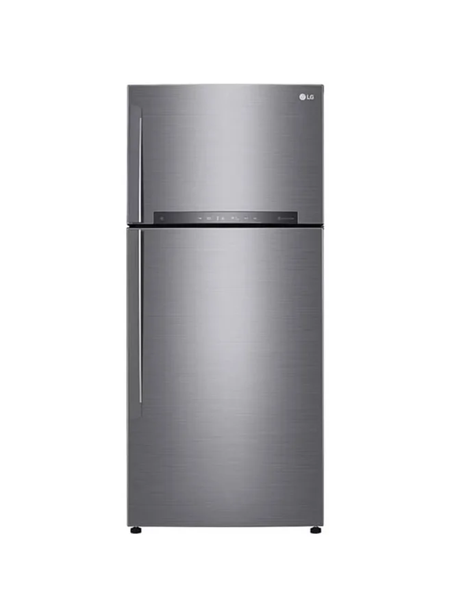 Ultra-HD Top Mount Refrigerator Premium Cooling System (Platinum Silver, 592L) kaqts